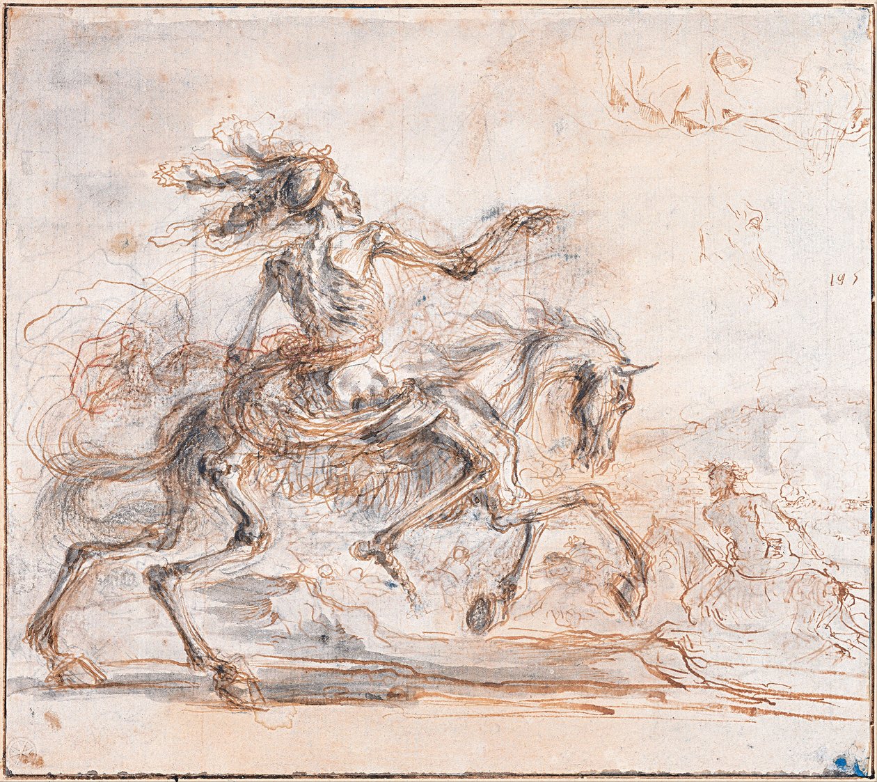 Savaş Alanında Ölüm, 1640 ile 1650 Arası by Stefano della Bella