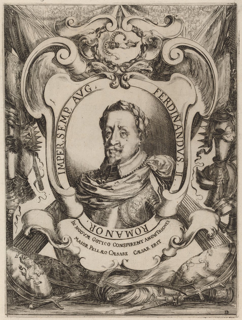 İmparator Ferdinand II by Stefano della Bella