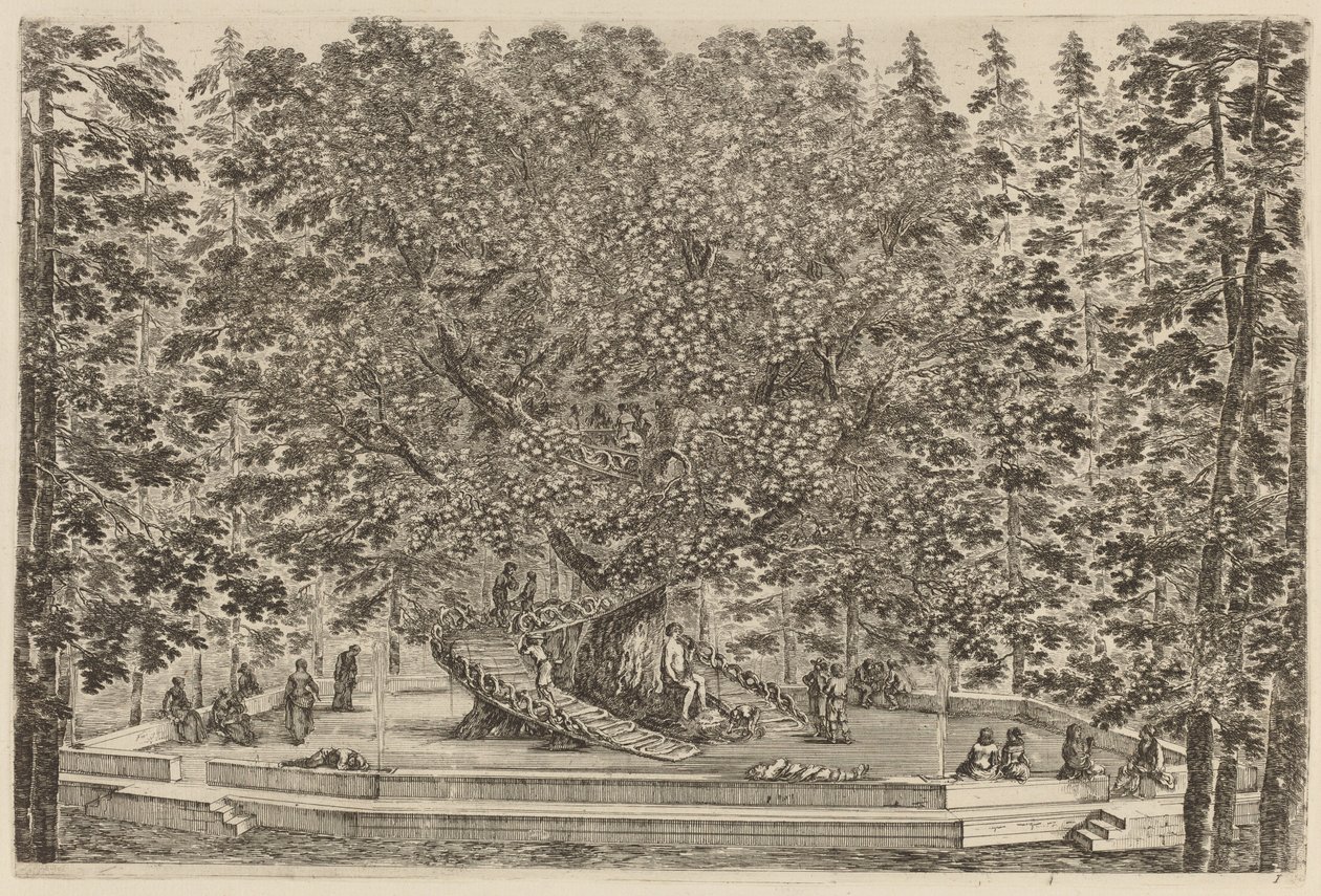 Yerleşik Ağaç, muhtemelen 1653. by Stefano della Bella