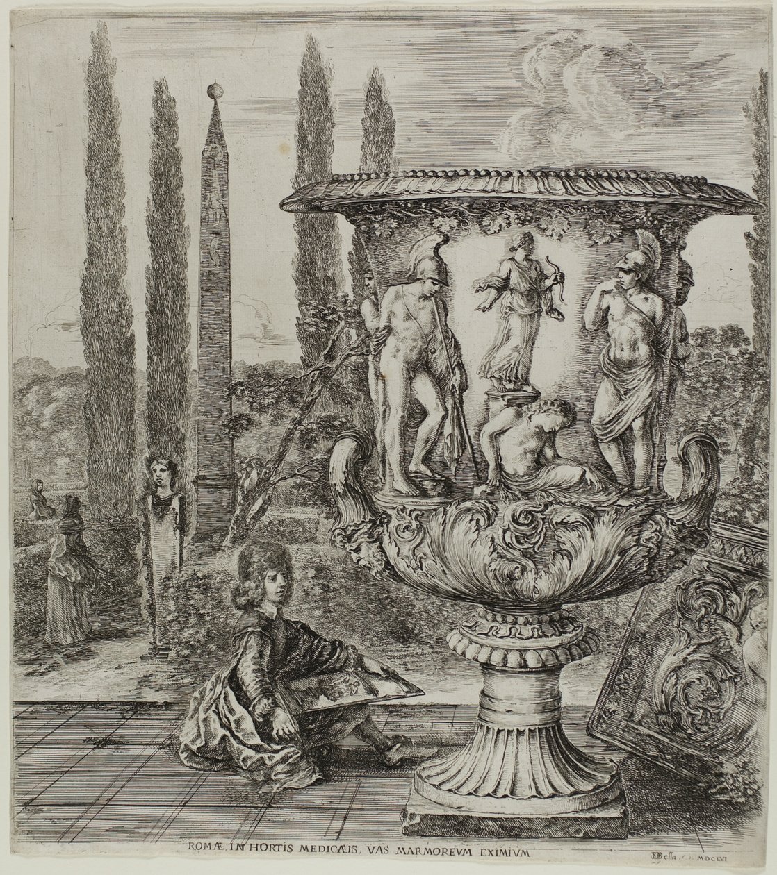 Medici Vazo, Roma ve Campagna
