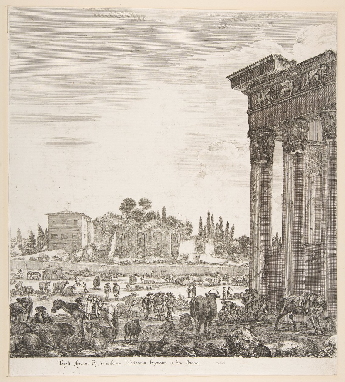 Sağda Antoninus Tapınağı