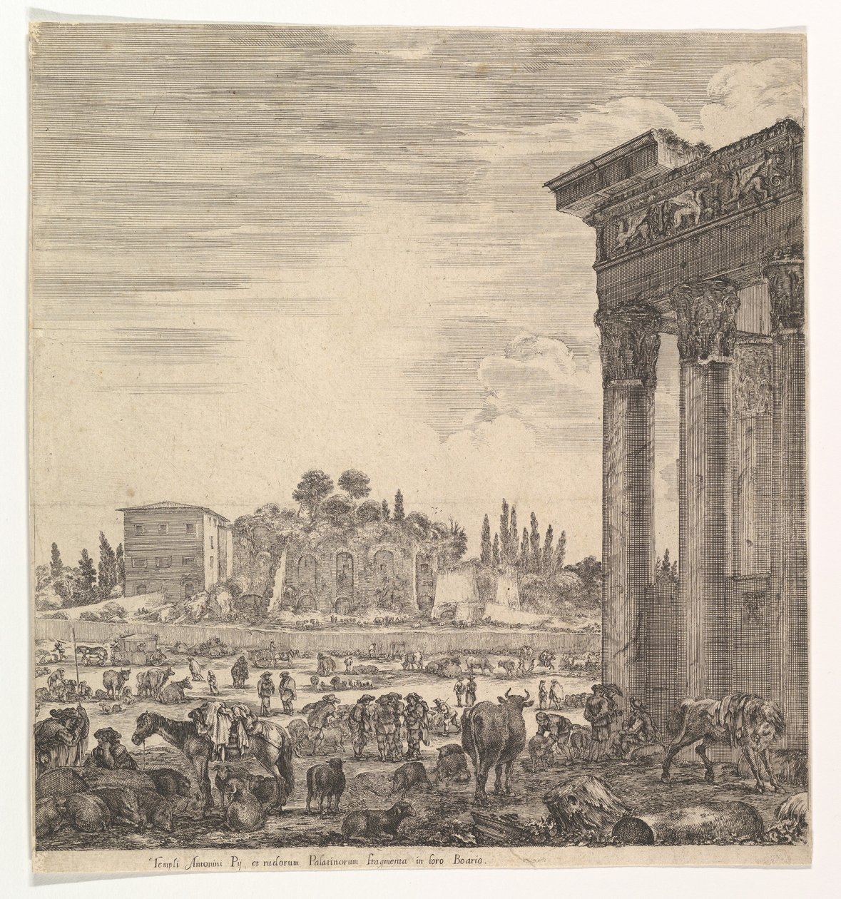 Sağda Antoninus Tapınağı