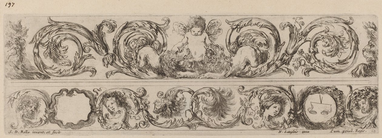 Cupid ve Heads of the Four Seasons