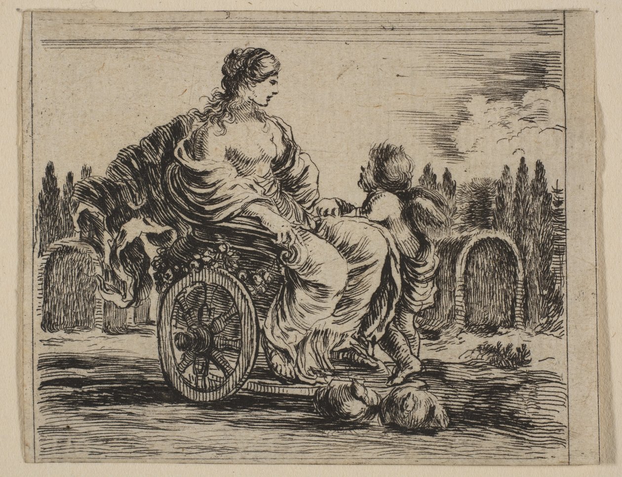 Mitoloji Oyunu Mitolojisinden Venüs, 1644. by Stefano della Bella
