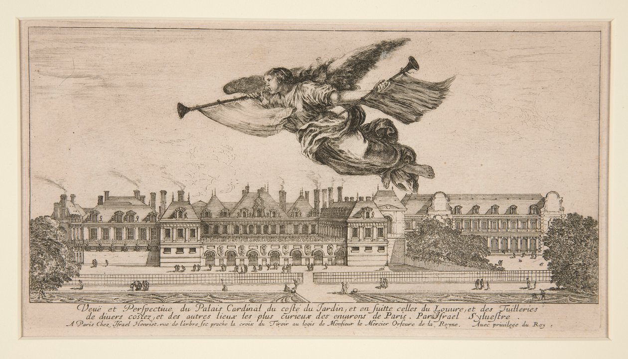 Veue et Perspective du Palais Cardinal (Kardinal Sarayı