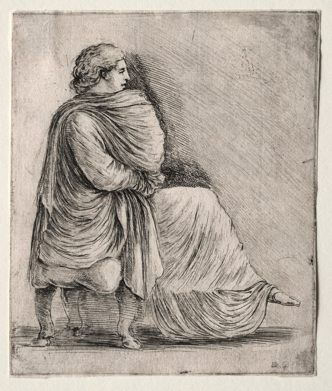 Taburede Oturan Kadın, c. 1620