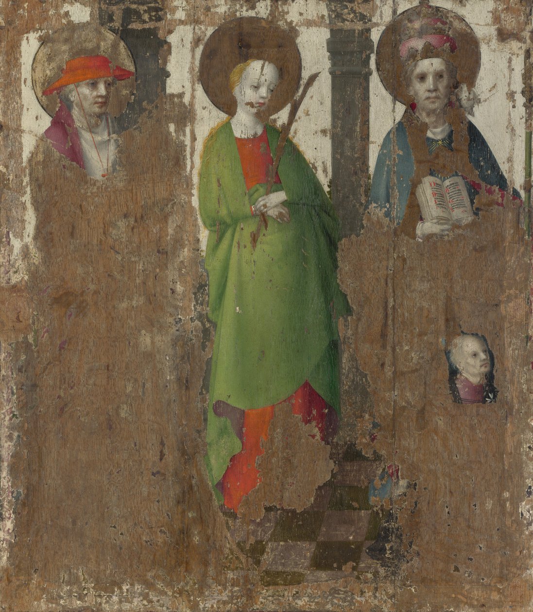 Üç Aziz, c. 1450 by Stephan Lochner