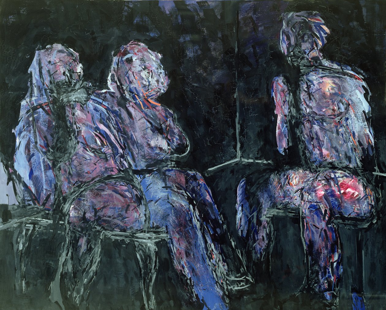 İki kadın ve bir erkek, 1986 by Stephen Finer