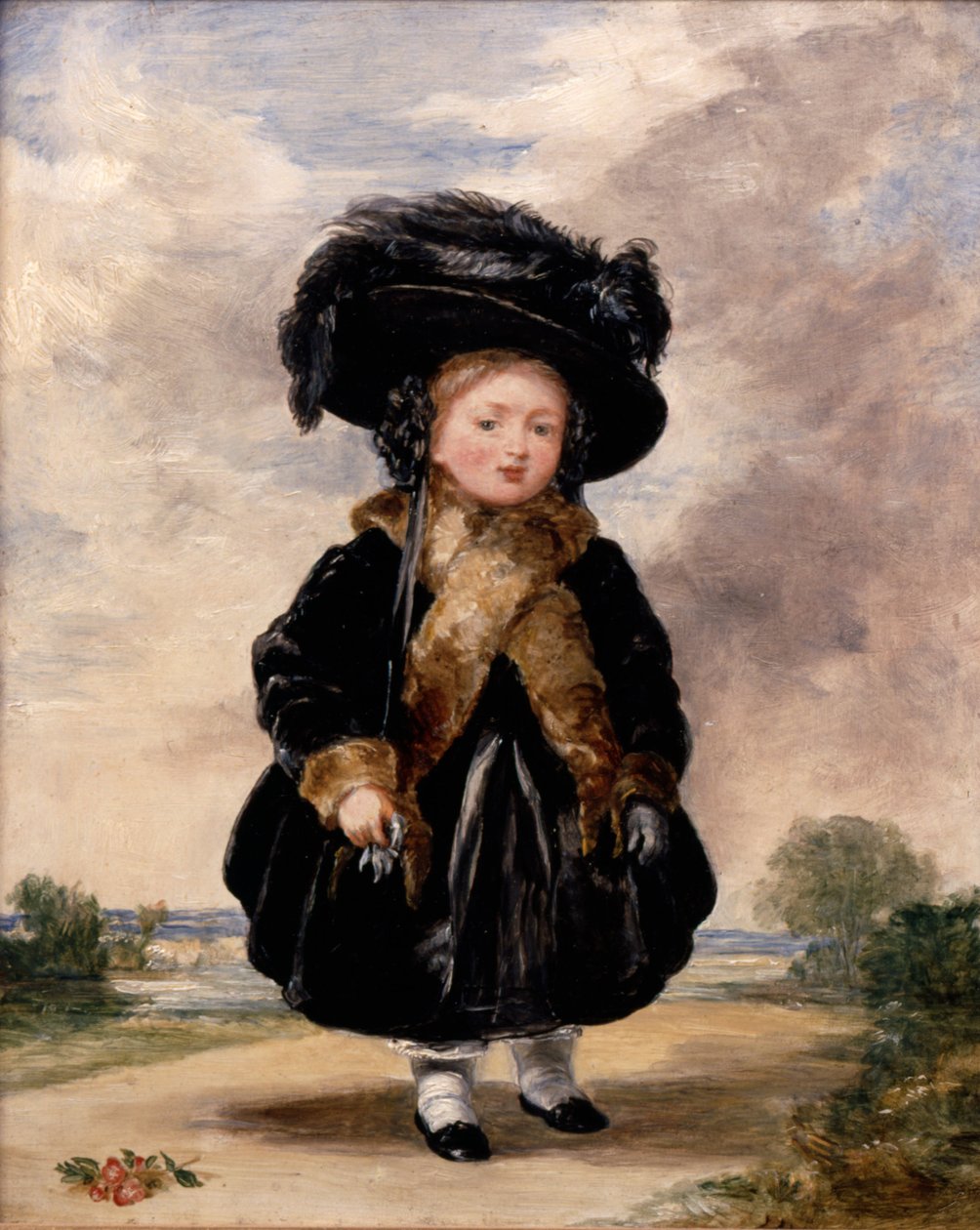 Prenses Victoria dört yaşında by Stephan Poyntz Denning