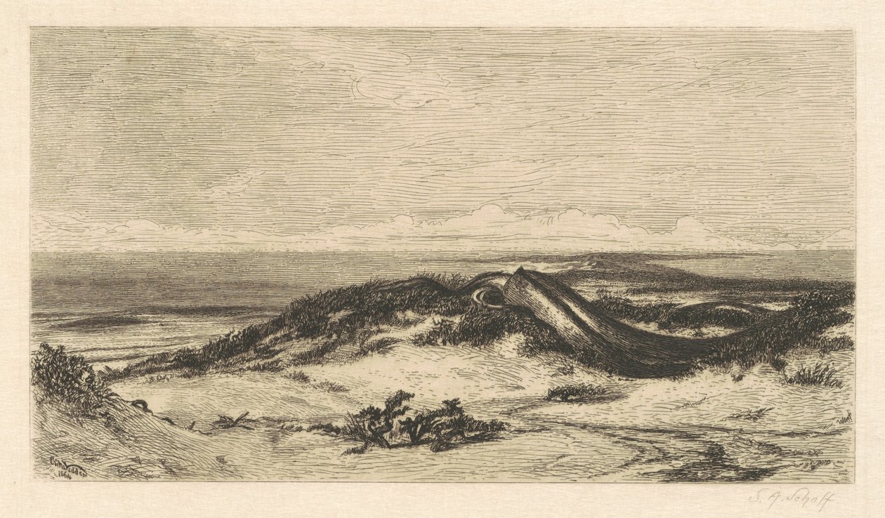 deniz yılanı by Stephen Alonzo Schoff, after Elihu Vedder