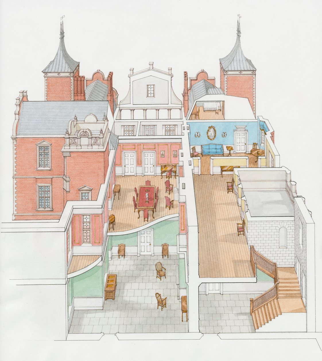 Houghton Evi, Ampthill, Bedfordshire, 1767 2006 by Stephen Conlin