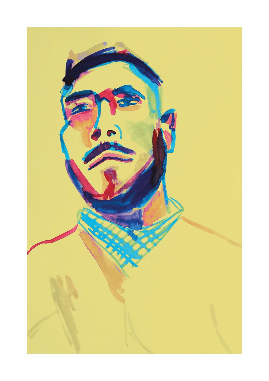 Gennaro (çuha çiçeği), 2023 (dijital) by Stephen Dow