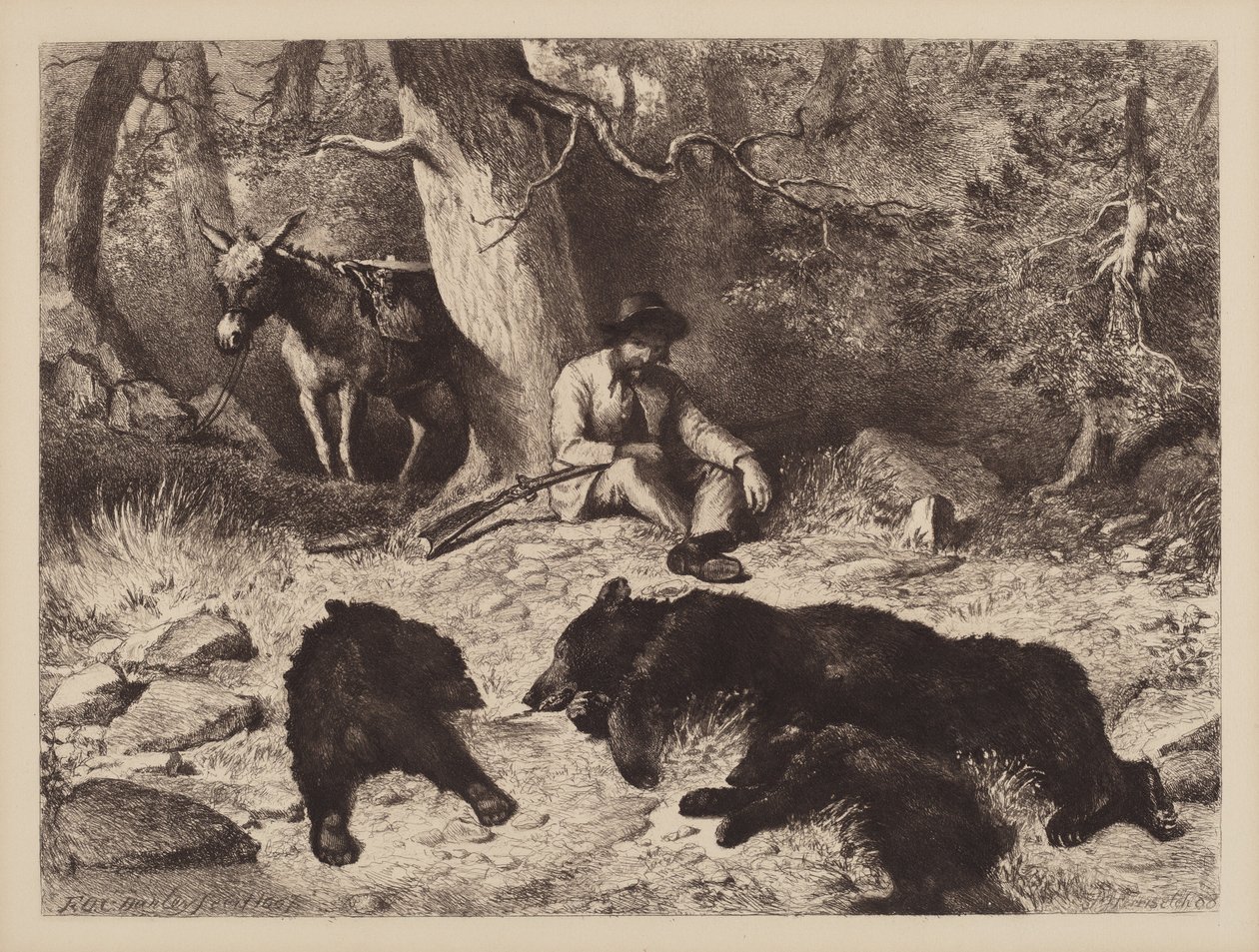 Güzel Bir Günün Ardından Spor by Stephen James Ferris after Felix Octavius Carr Darley
