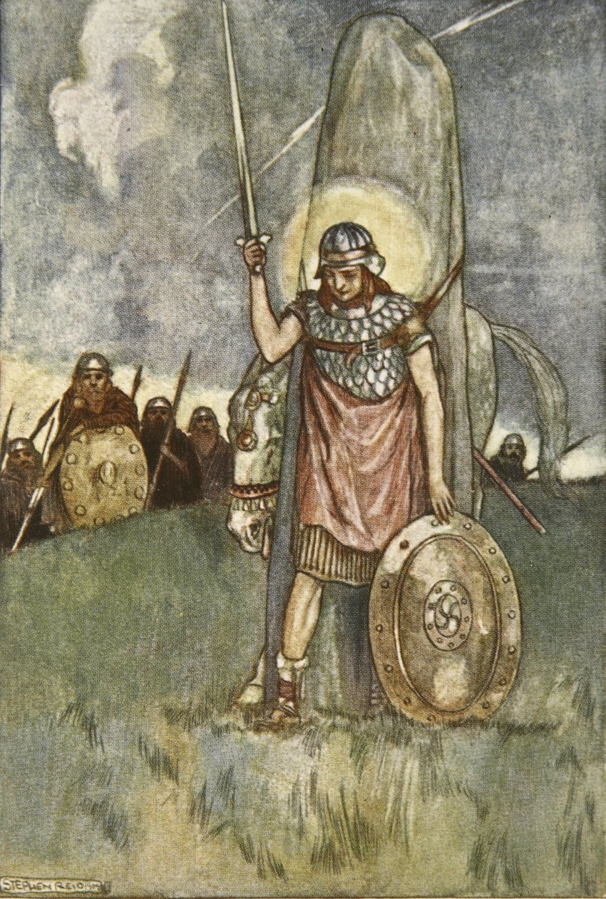 Cuchulain sonunda ölümüne gelir, Eleanor Hull