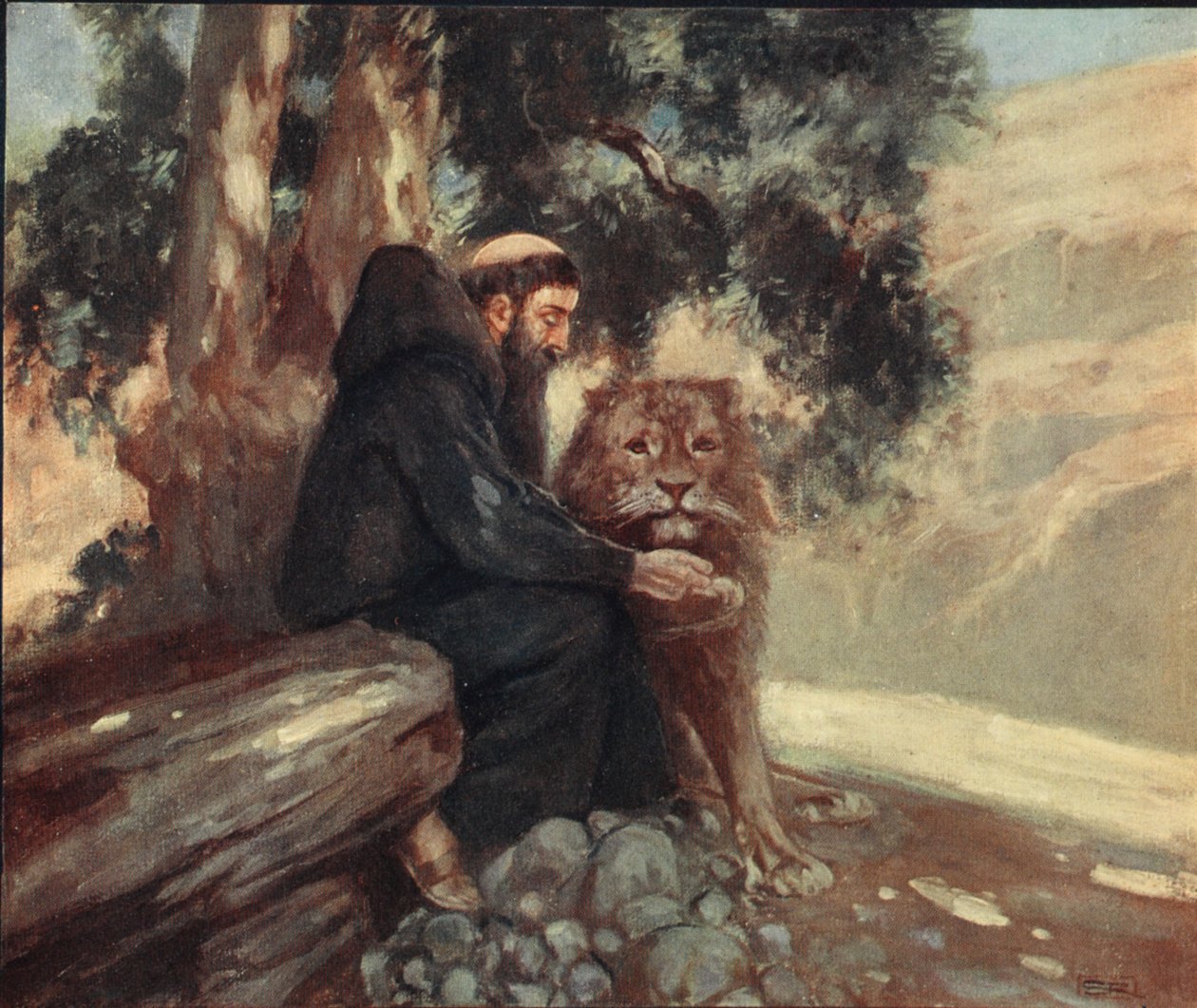 Aziz Jerome ve Aslan, 