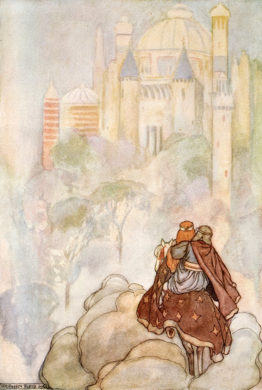 Görkemli bir saraya kadar sürdüler by Stephen Reid