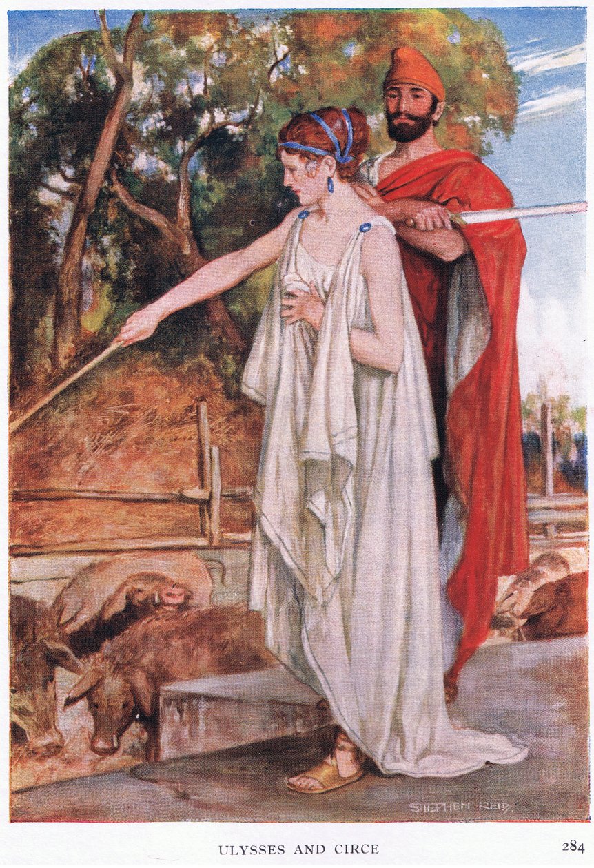Ulysses ve Circe by Stephen Reid