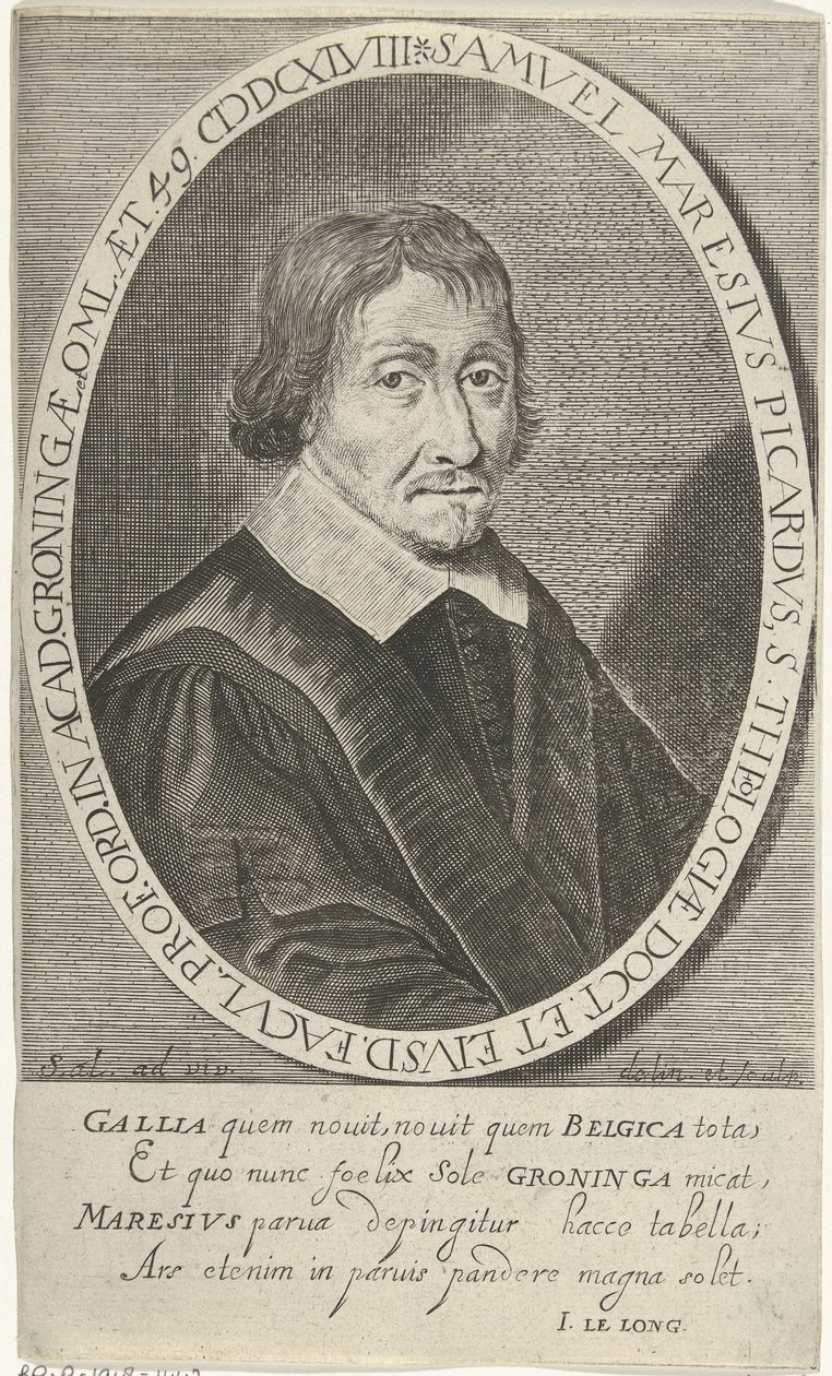 Portret van Samuel Maresius by Steven van Lamsweerde