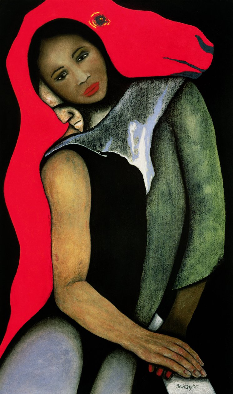 Erkek Kadın ve Kızıl At, 1999 by Stevie Taylor