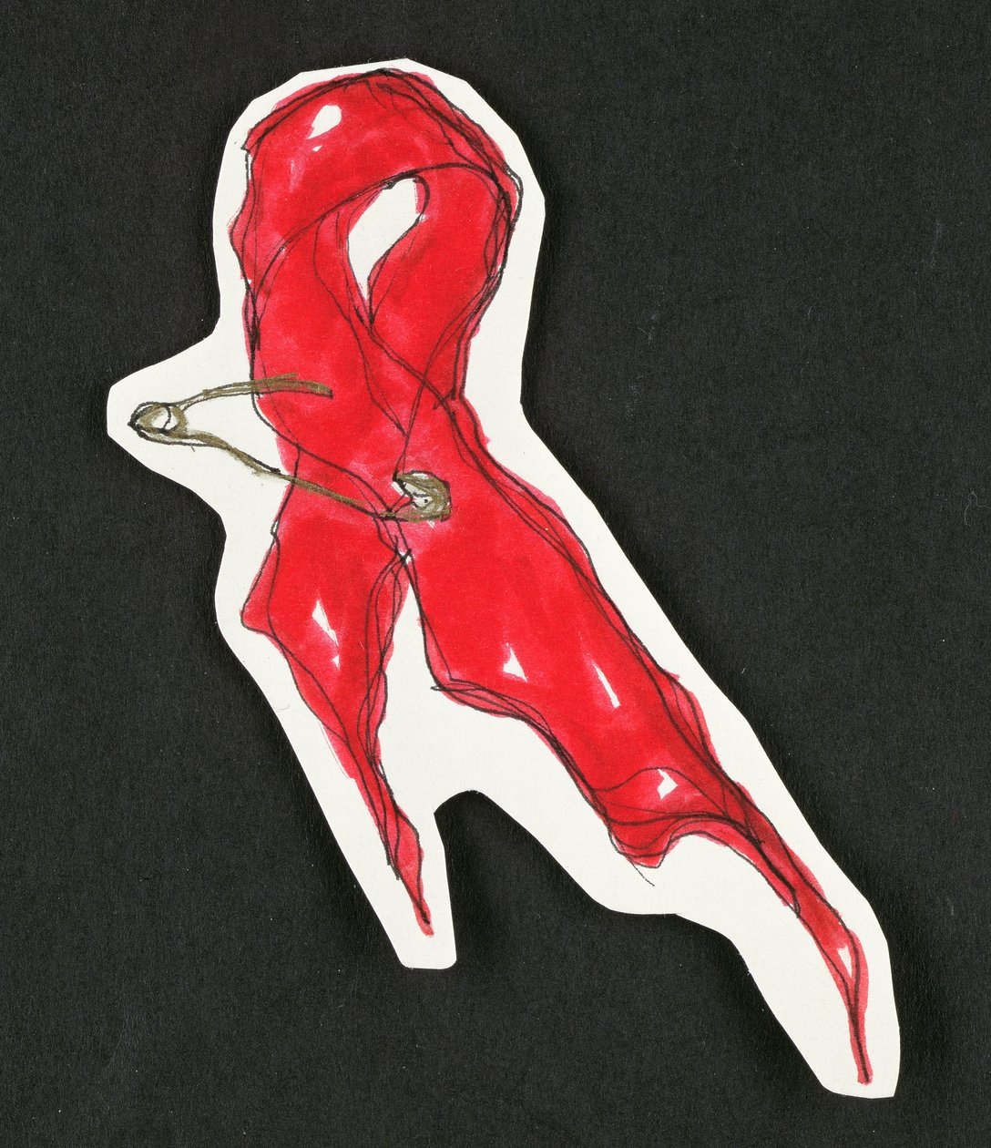 Still Dancing, 1997 (kalem ve mürekkep) by Stevie Taylor