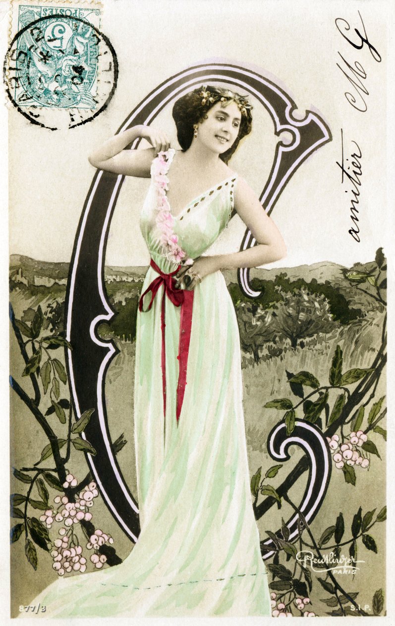 C: Bianca Toledo, sanatçı, şarkıcı ve la Belle Epoque