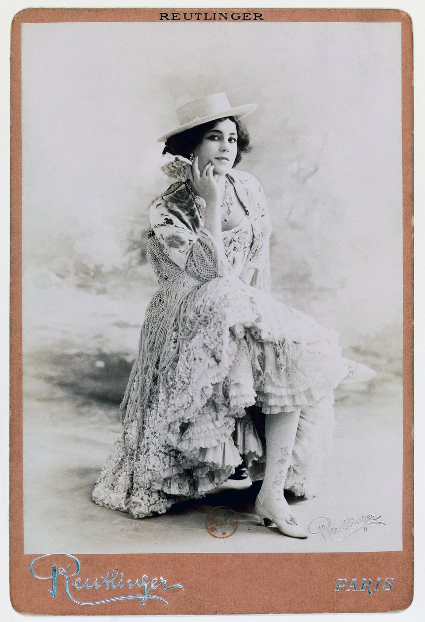 Lola Montez (Grange) olarak bilinen Eliza Rosanna Gilbert by Studio Reutlinger