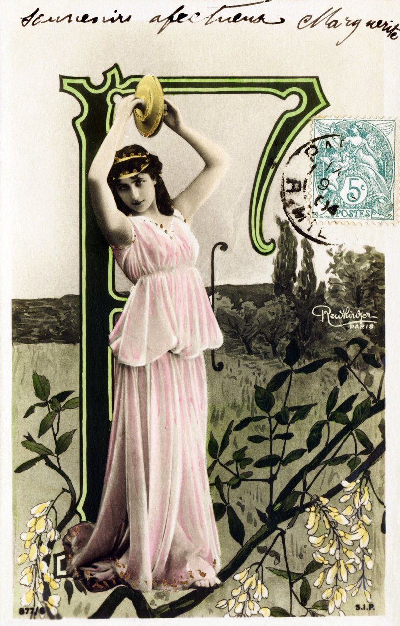 F : Mlle Beauregard, 1900