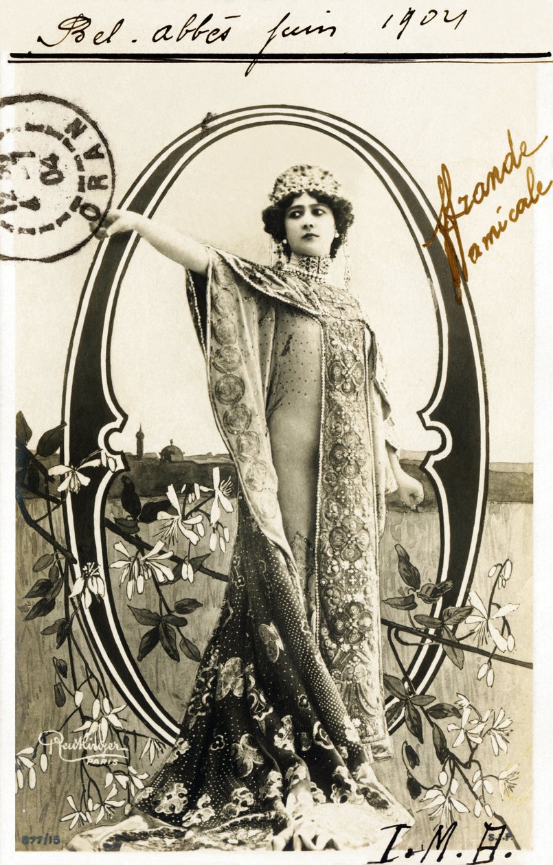 O a : Anna Held, Polonya kökenli, la Belle Epoque