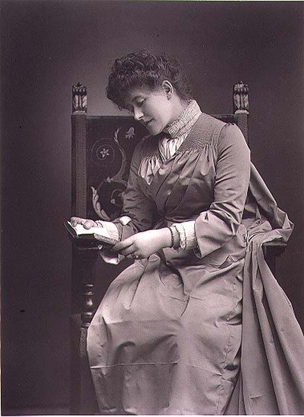 Ellen Terry (1847-1928) portre fotoğrafı, 1880