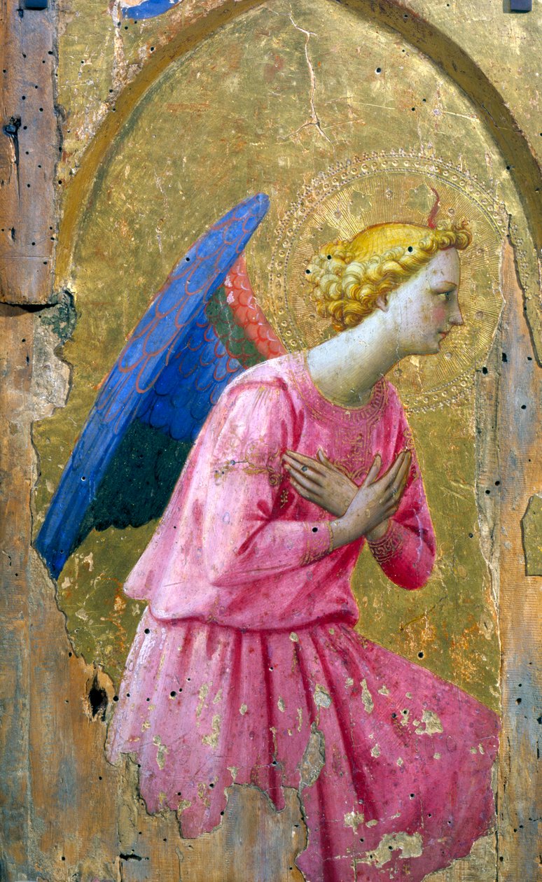 Tapınan Melek, 15. yüzyılın ortalarında by Studio of Fra Angelico