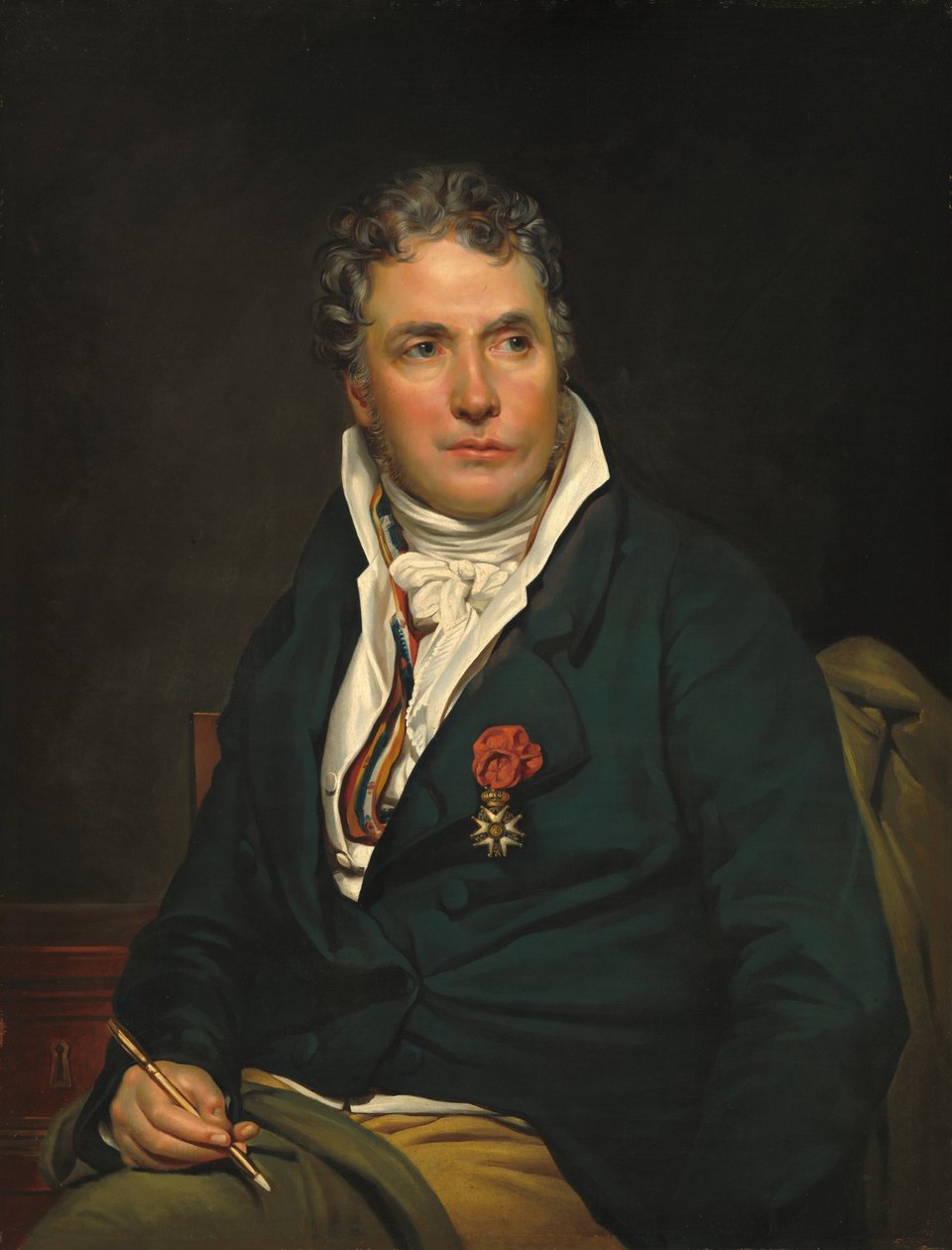 Jacques-Louis David by Studio of Georges Rouget
