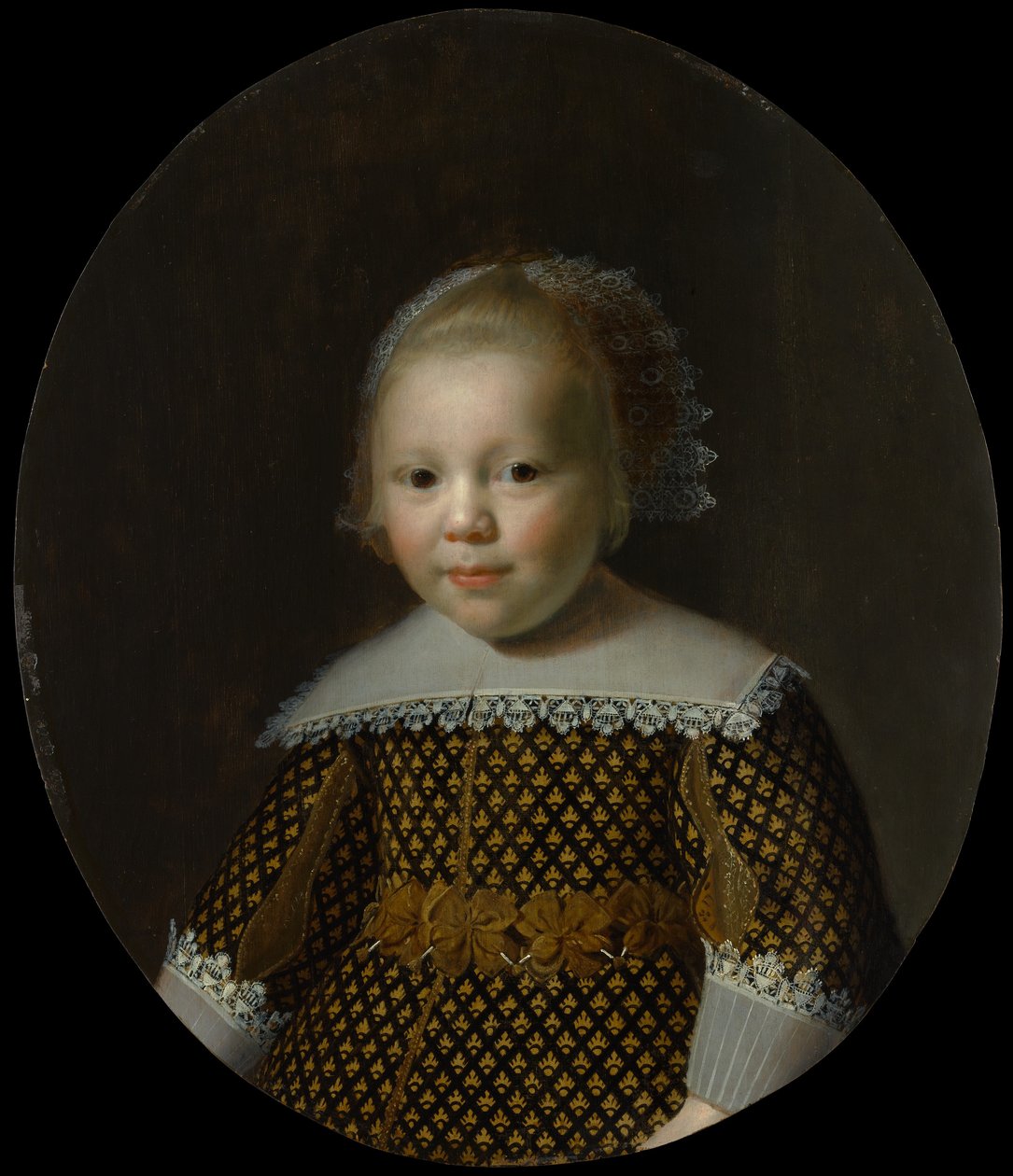 Genç Bir Çocuğun Portresi. by Style of Paulus Moreelse