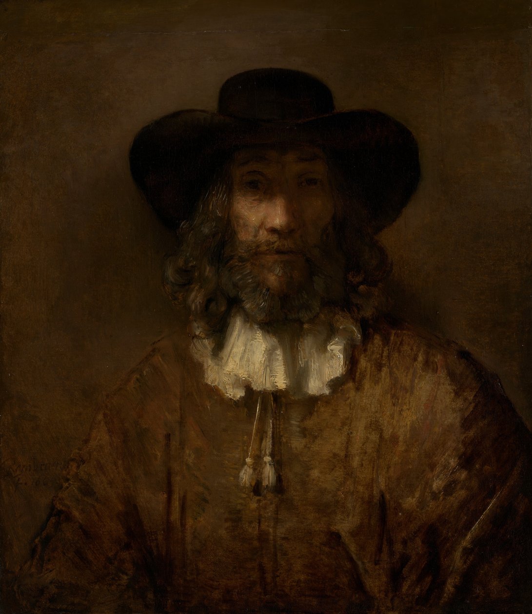 Sakallı Adam. by Style of Rembrandt