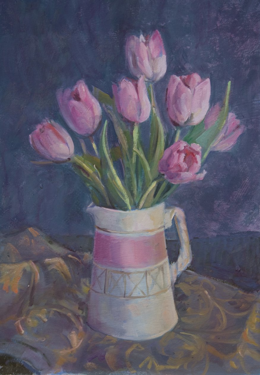 Pembe laleler, 2015 by Sue Wales