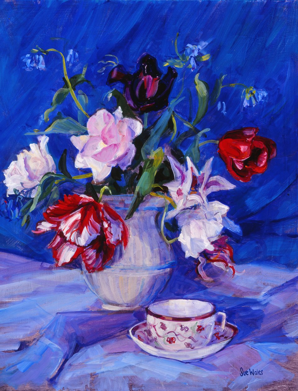 Bahçemden Laleler, 1995, by Sue Wales