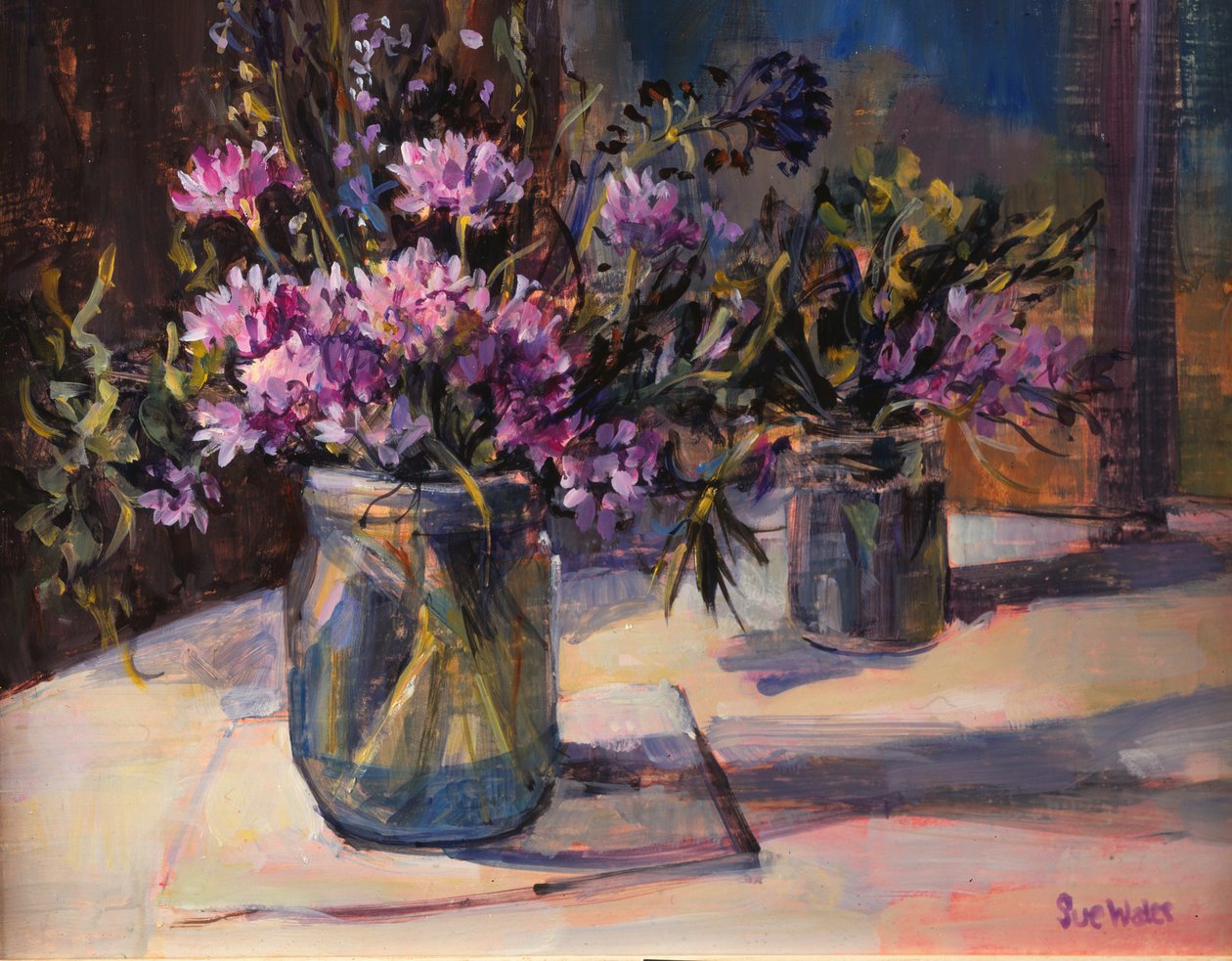 Yabani sarımsak, 1999, by Sue Wales