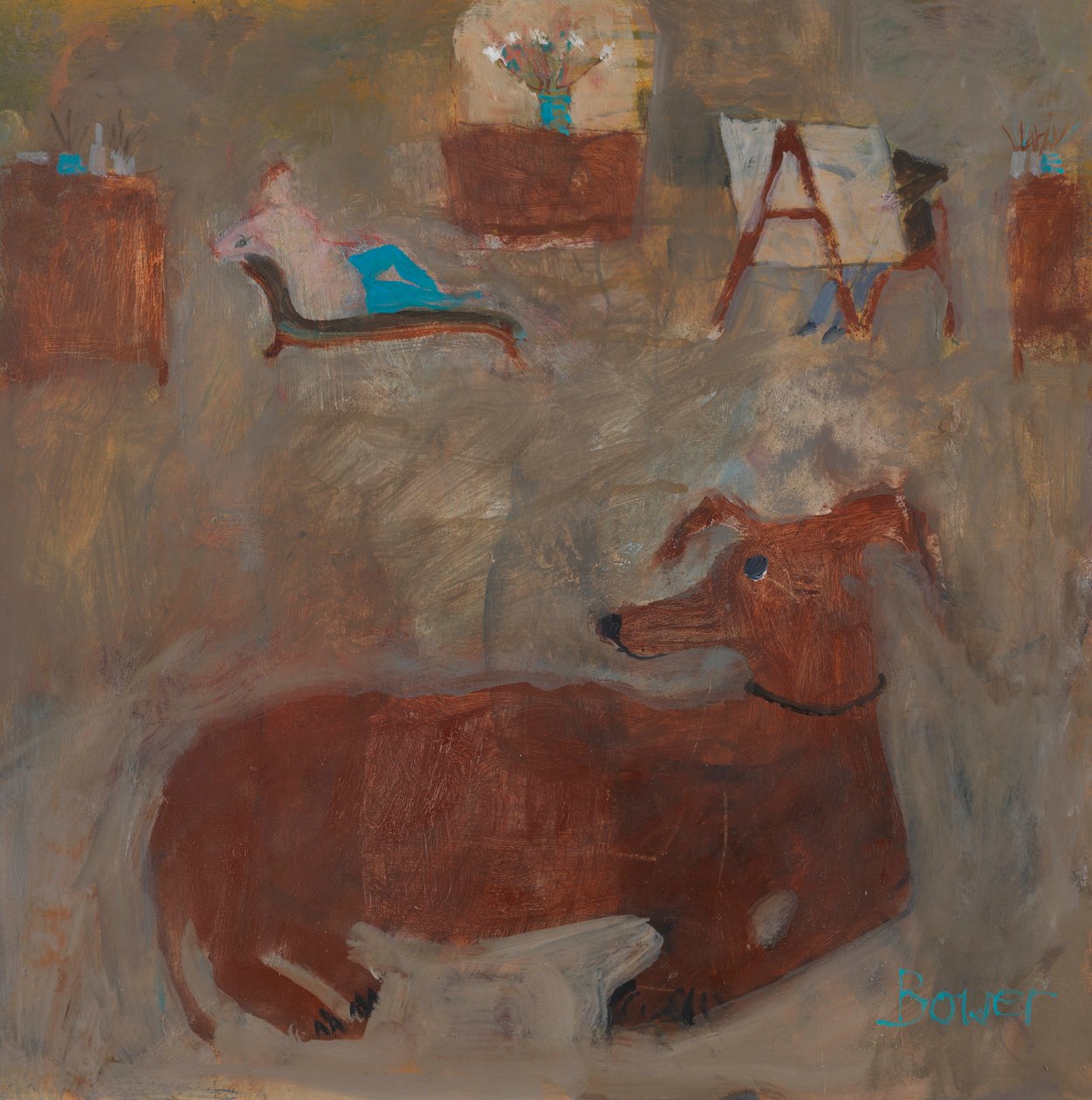 Sanatçılar Köpek, 2011 by Susan Bower