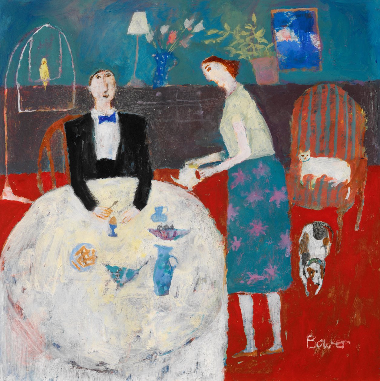 Haşlanmış Yumurta ve Askerler, 2004 by Susan Bower