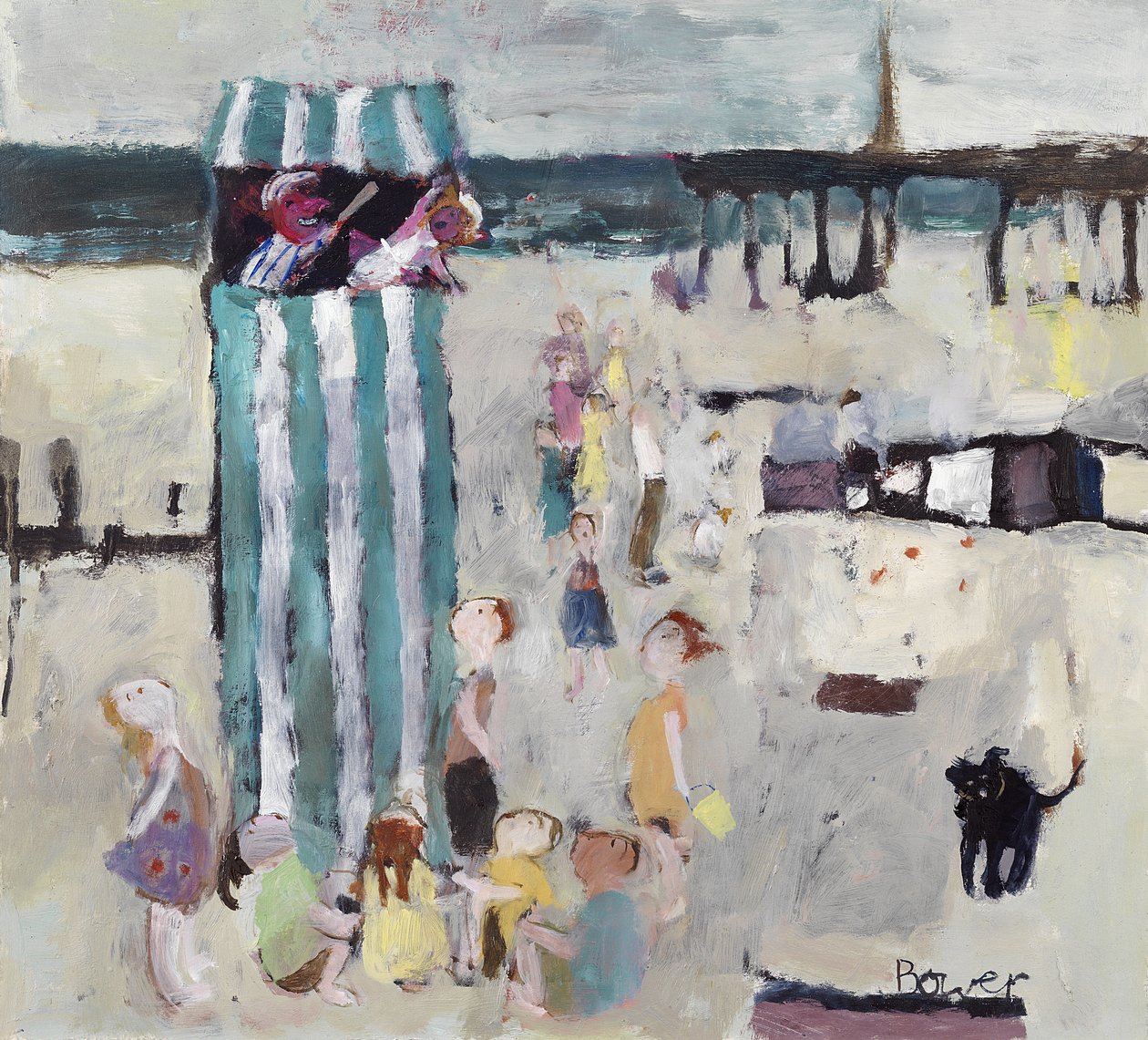 Punch ve Judy, 2008 by Susan Bower