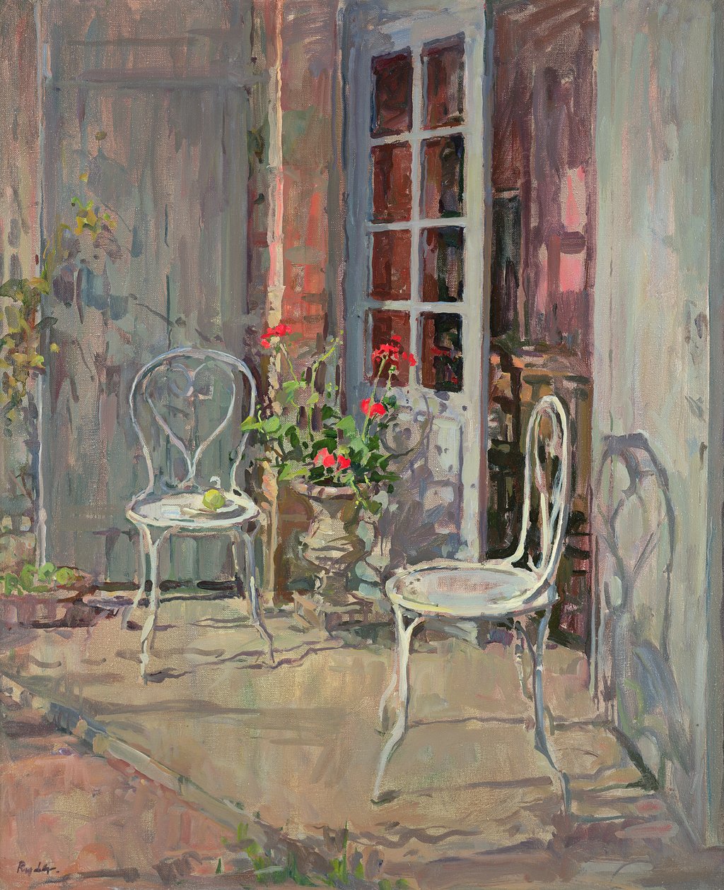 Teras Sandalyeleri, Chateau de Mocques by Susan Ryder