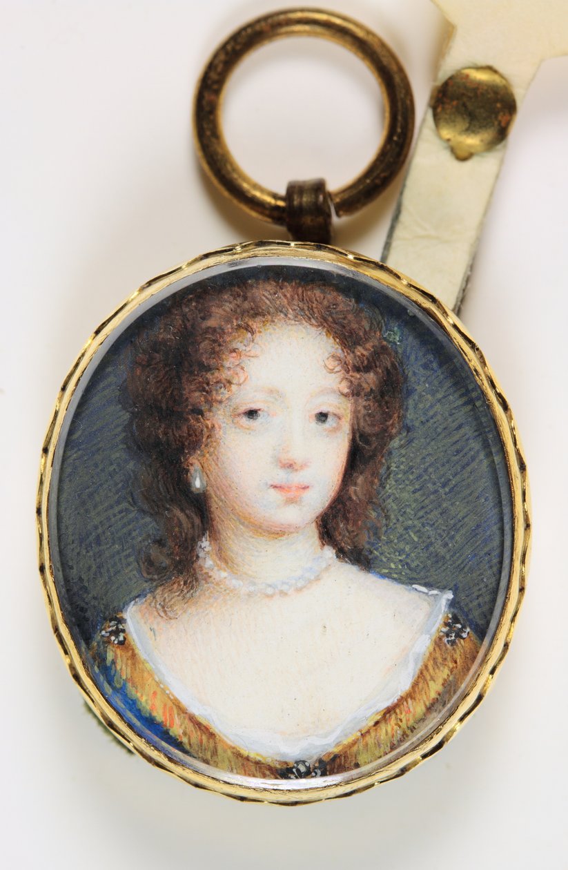 Leydi Elizabeth Jones, Kildare Kontesi (parşömen üzerine suluboya) by Susan Penelope Gibson
