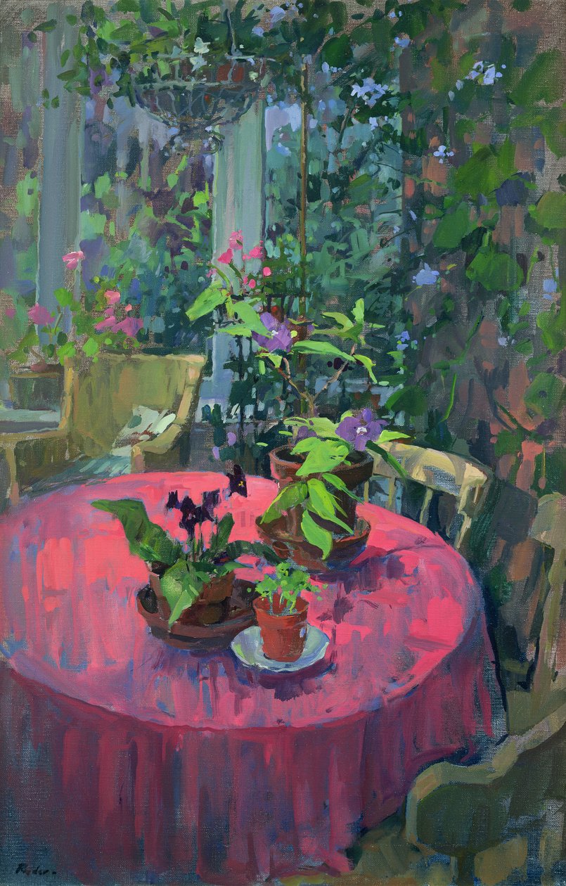 kış bahçesi masası by Susan Ryder