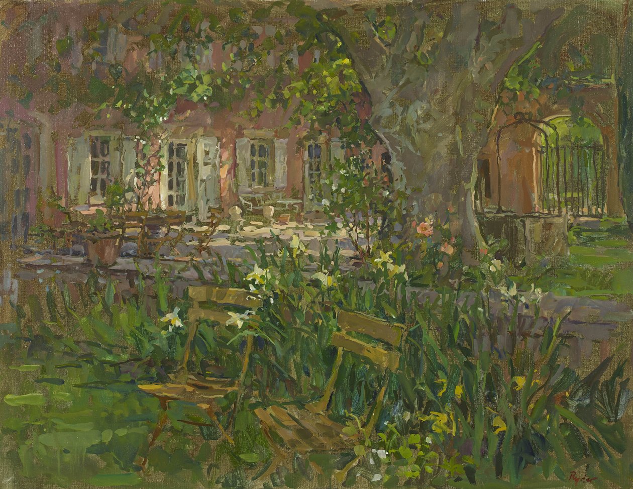 İrisli Provence Terası by Susan Ryder