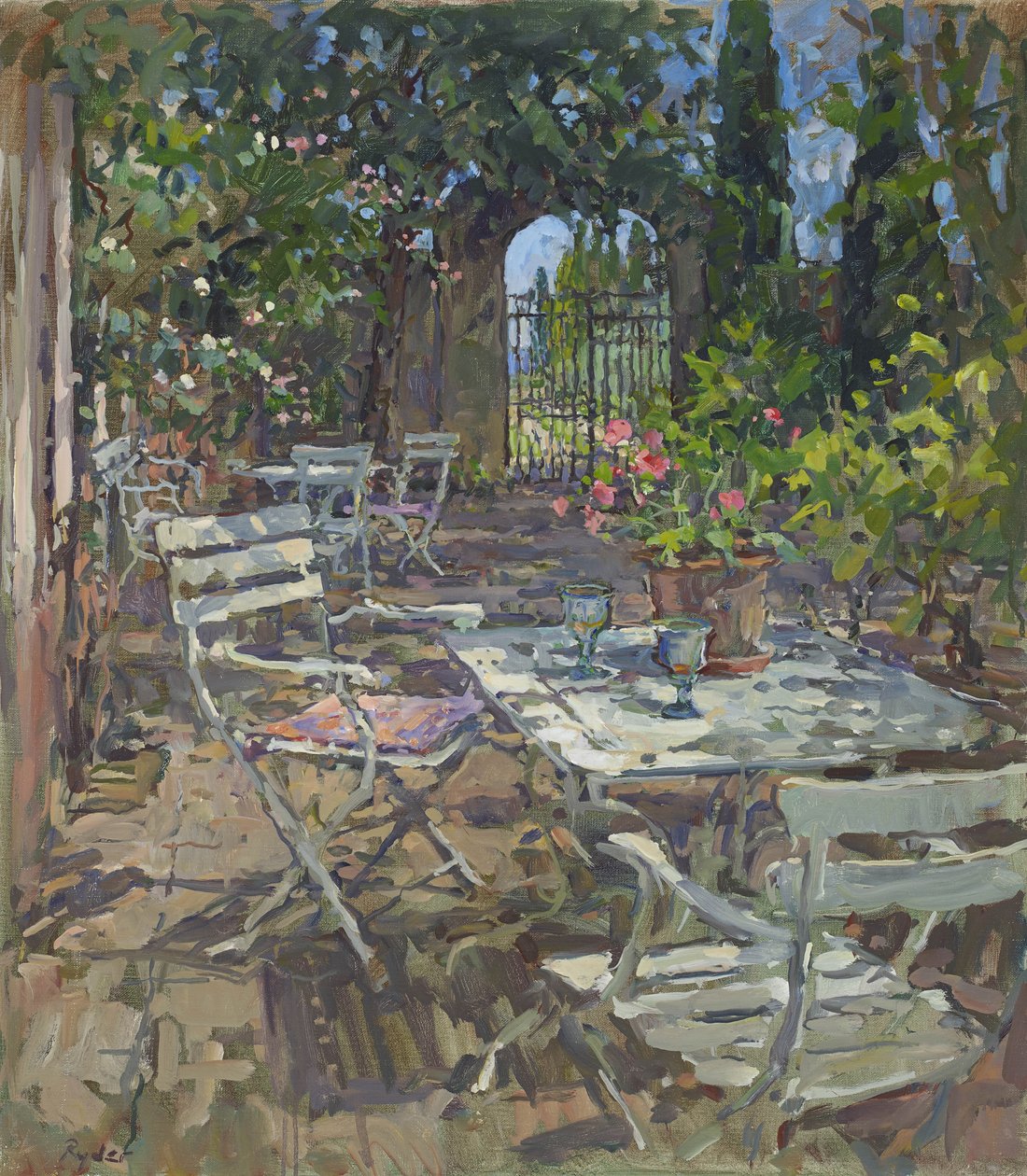 Teras, Mas de la Rose by Susan Ryder