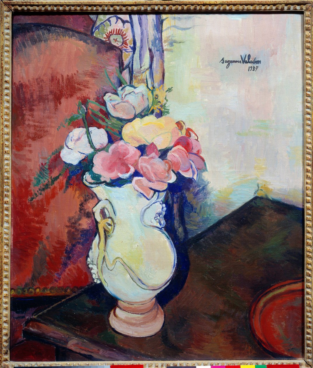 Çiçek vazosu. Suzanne Valadon