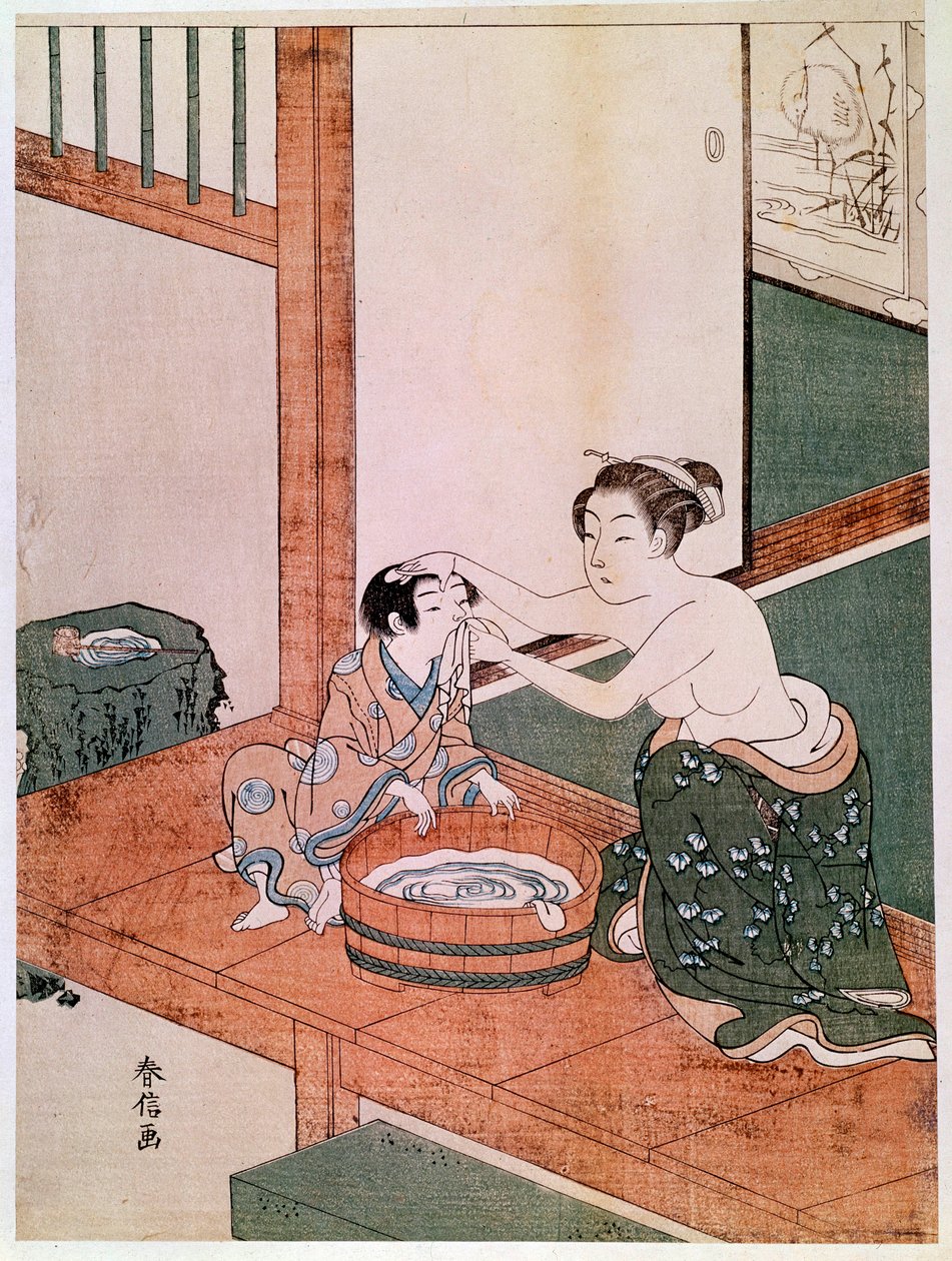 Çıplak bir anne Japonya