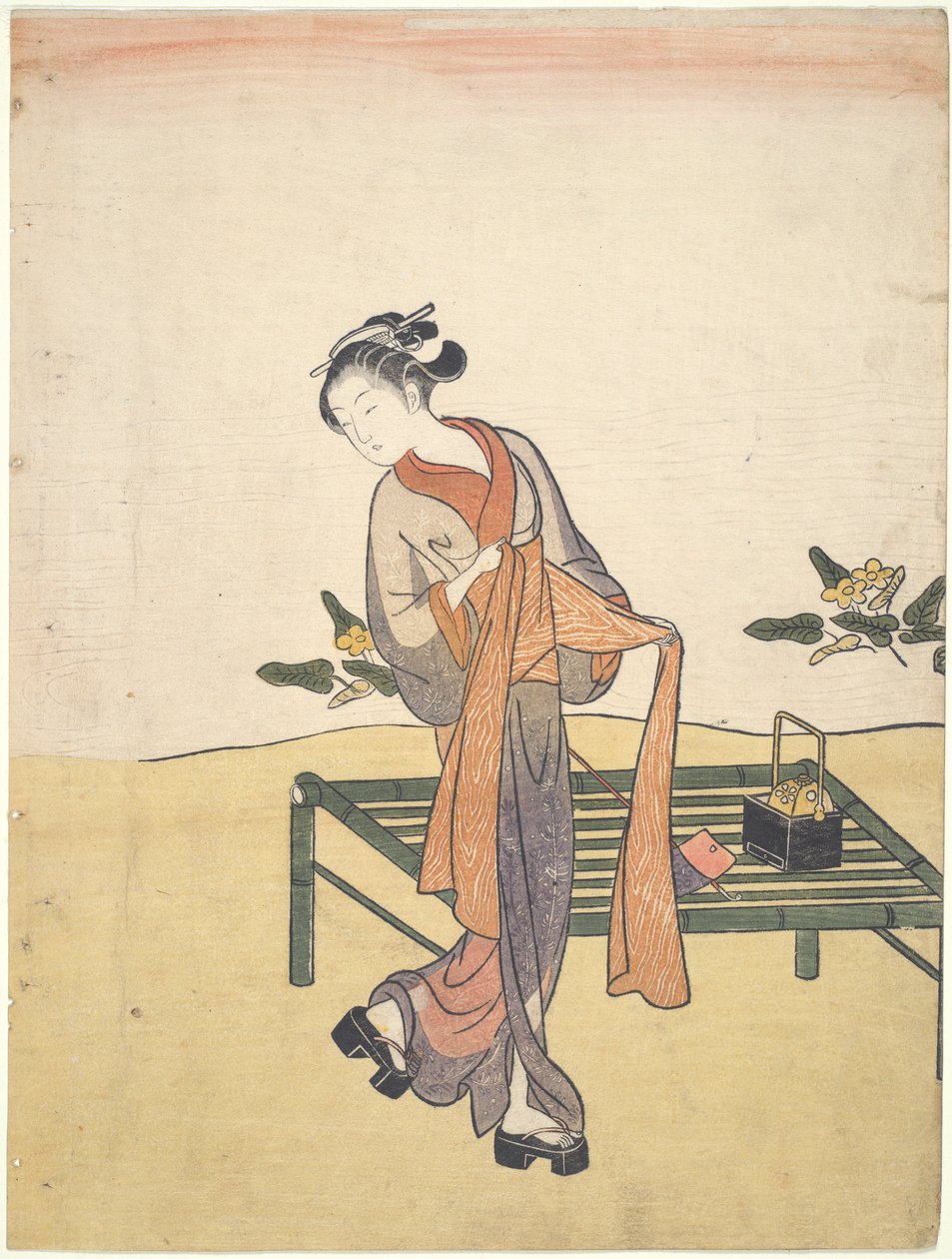 Güzellik Soğutucu by Suzuki Harunobu