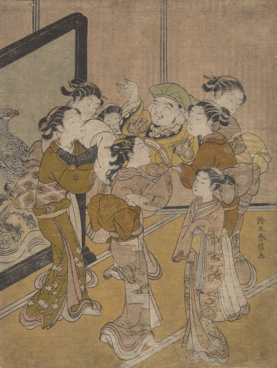 Daikoku Doage, muhtemelen 1766., muhtemelen 1766. by Suzuki Harunobu