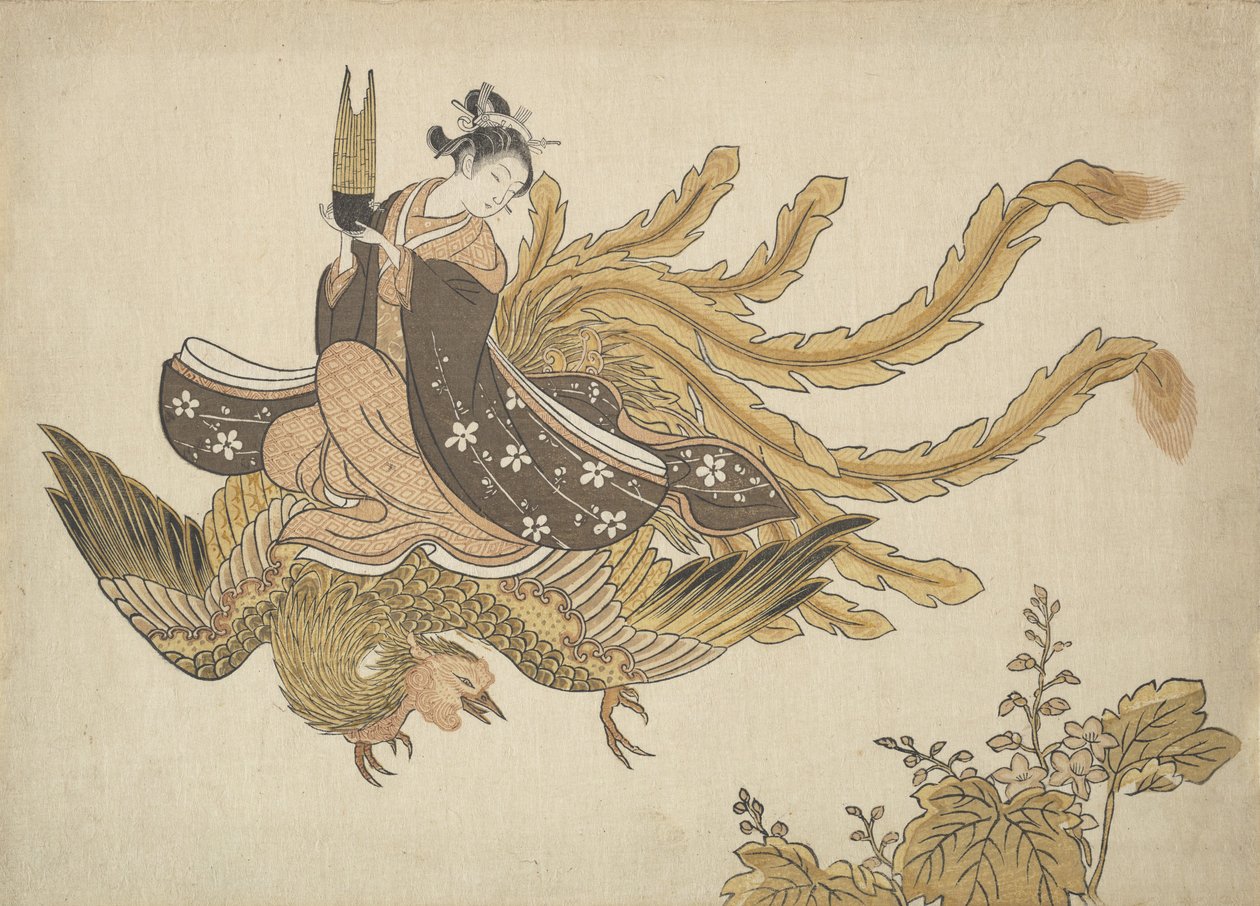 Gizlenmiş Ölümsüz, ca. 1766., yakl. 1766. by Suzuki Harunobu