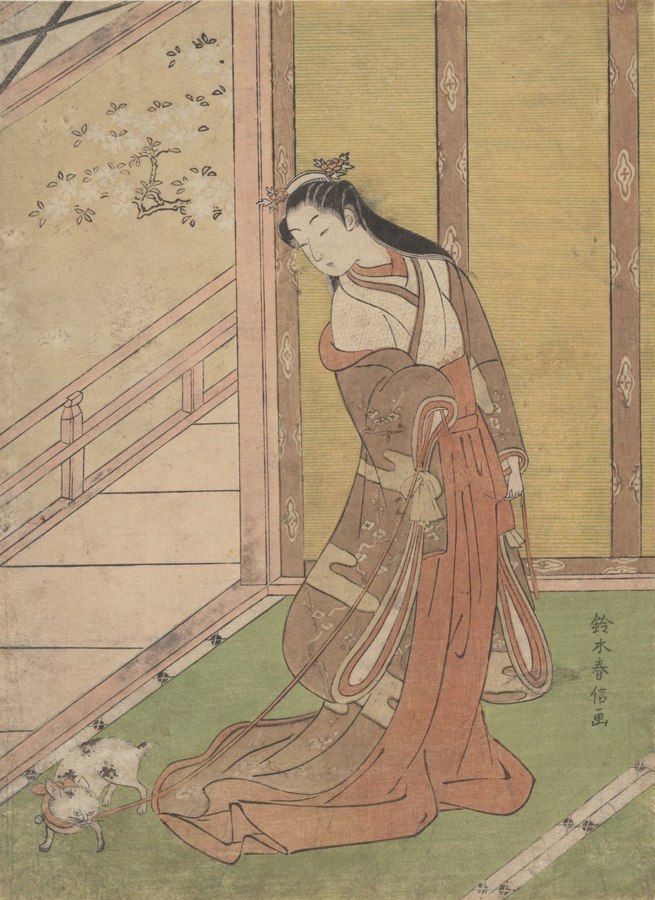 Onna San no Miya Üçüncü Prenses, 1768-70., 1768-70. by Suzuki Harunobu
